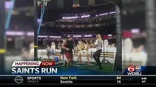 Thousands of runners kick off football season with Saints 5K in New Orleans