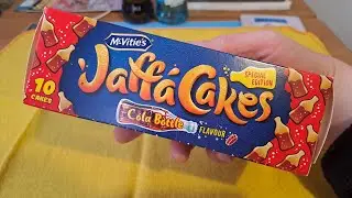 McVitie's. Jaffa Cakes. Cola Bottle Flavour. Taste Test. Review. |WebbWatch.