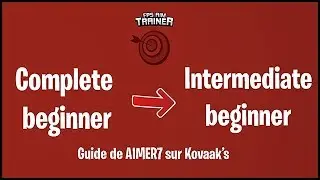 KovaaK's progression by following the AIMER7's guide