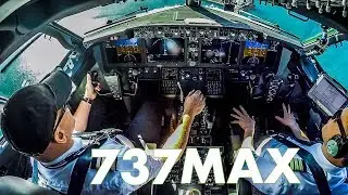 Piloting the new ICELANDAIR 737MAX