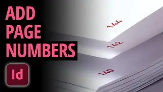 How To Add Page Numbers In InDesign
