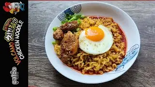 Paldo Volcano Chicken Curry Noodle &ndash; USA &mdash;  Instant Noodle Recipe Time &mdash; EP 2662