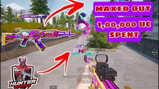 New M762 STRAY REBELLION | MAXED OUT | 1,00,000 UC SPENT | HUNTER GAMING | PUBG MOBILE