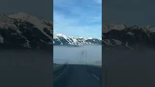 Rocky Mountains, Snowy Peaks and Serenity. A drive to remember. Trans Canada Highway 1 🇨🇦 #canada