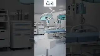 Modern hospital interior