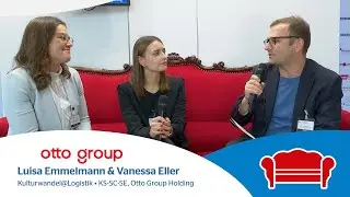 #DLK22 Luisa Emmelmann und Vanessa Eller auf dem Roten Sofa der DVZ