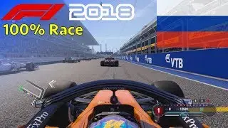 F1 2018 - Now We Can Fight With Fernando #16: 100% Race Russia