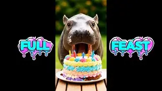 🎂 Baby Animals Birthday Cake Feast 🐾 | Curated ASMR Movie (Edited by Artley&rsquo;s Ark)