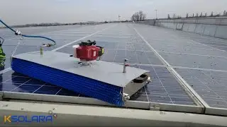 New Solar Panel Cleaning Equipment - Solar Panel Cleaning Machine For Roof Top Solar Photovoltaics