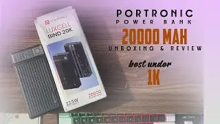 Portronics Luxcell Bind 20k Don't Buy a Power Bank Before Watching This! ⚡ 20,000mAh Under ₹1K