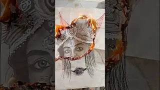 Shree Krishna drawing 🥰🙏#shorts #anishart #krishna