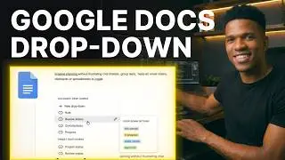 How to Insert a Drop-Down Menu in Google Docs (2026) | Step-by-Step