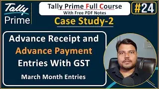 Tally Prime Purchase from Composition dealer practical entries | UPCISS | Lecture 24