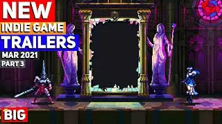 BEST NEW Indie Game Trailers - March 2021 - Part 3