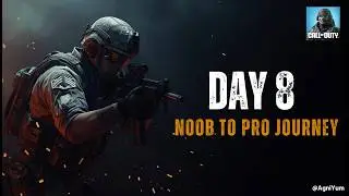 Call of Duty (COD) Noob to Pro Journey | COD Raw Gameplay | Day 8 | AgniYum #cod #gaming #gameplay