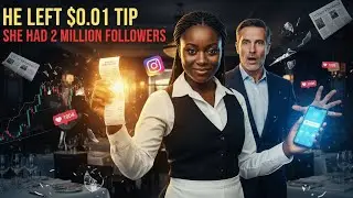 Tipping 1 Cent, Billionaire's Receipt Photo by Black Waitress Breaks INSTAGRAM!