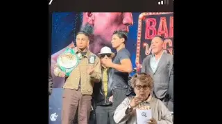 Ryan Garcia Vs Mario Barios 👀face off reaction