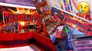 GOODBYE WRESTLEMANIA STAGE! ROYAL RUMBLE 2020 WWE FIGURE STAGE!