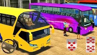 Tourist Coach Highway Driving - Parking Bus Simulator | Android Gameplay
