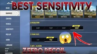 BEST SENSITIVITY SETTINGS IN RAIDER SIX 😍 TIPS & TRICKS