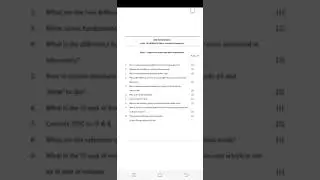 class 11th Chemistry chapter 1st some basic concept of chemistry test paper 2or 3