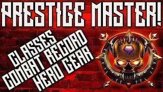 BLACK OPS 3 PRESTIGE MASTER STATS/CLASSES/HERO GEAR/DARK MATTER CAMO (Black Ops 3 Max Prestige)