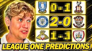 LEAGUE ONE GAME 2 PREDICTIONS!