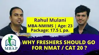 Why Freshers should go for NMAT/CAT 2020 ???