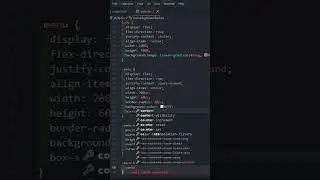 How to create hover effect in css | mobile menu html css #shorts #html #css #code