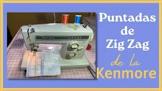 Kenmore Enhebrado Puntada Recta y Zigzag