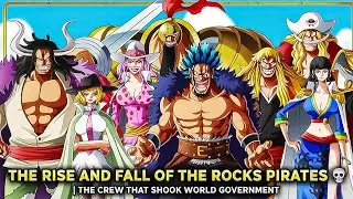 The Rise and Fall of the Rocks Pirates 💀 | The Crew That Shook the World Government| Animebuff