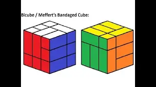 BICUBE (ADVANCED I-CUBE, BINCUBE, MEFFERT BANDAGED CUBE, AGGRESSIVE CUBE) 3x3 TUTORIAL.
