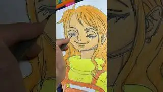 🎄 ASMR COLORING Nami | One Piece 🎄