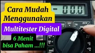Cara Menggunakan Multitester Digital | #multitester #avometer #multitesterdigital #otomotif