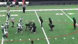 Pistol Double Wing Offense GORC 90 pound 2013