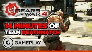 14 Minutes of Team Deathmatch - Gears of War 4 Beta Gameplay