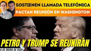 #SinMáscaras | TRUMP Y PETRO SE VERÁN LAS CARAS: ACUERDAN REUNIÓN EN LA CASA BLANCA