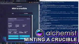 Alchemist Coin  - Minting a Crucible Using Command Line Interface