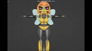 Bee Rigging in Blender 4.0.1 | VRChat avatar