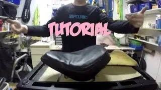 How to: Honda Monkey kuppipenkki / Monkeybike cup seat