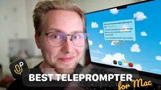 The BEST teleprompter for Mac with auto voice scrolling in 2026.