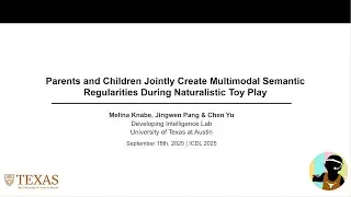 M. Knabe et al.: Parents and Children Jointly Create Multimodal Semantic Regularities During Natura&hellip;