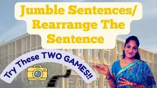 Jumbled Sentences Activity for 6-7 years old kids | Ideas for Teachers & Parents | #englishgrammar