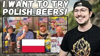Americans Try Polish Beers For The FIRST Time 🇵🇱 Reaction
