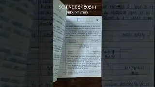 Science 2 Paper Presentation Class 10th | Board Exam 2025 |