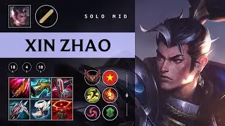 Xin Zhao Mid vs Orianna - VN Grandmaster Patch 25.24