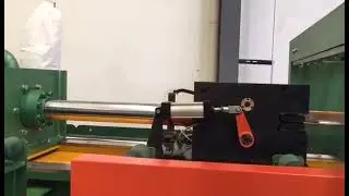 Hydraulic drawing machine for copper bar