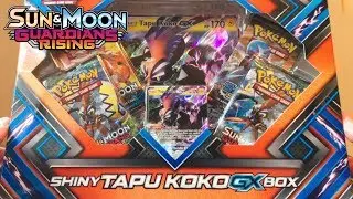 SHINY TAPU KOKO GX BOX! - Shiny Koko Promo + GX Pull! - Pokemon Guardians Rising Opening