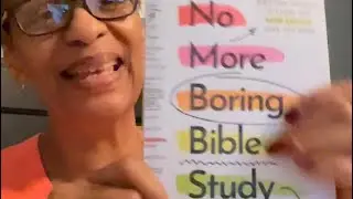 I got my book! Faith Womack - No More Boring Bible Study @BibleNerdMinistries 