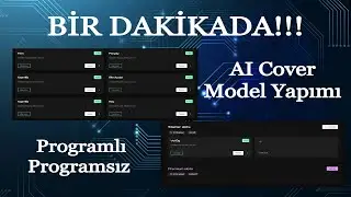 Bir Dakikada AI Cover Yapın